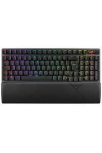 ASUS ROG Strix Scope II 96 Wireless klávesnice Hraní USB + RF Wireless + Bluetooth QWERTZ Německý Černá Obrázok pre ASUS ROG Strix Scope II 96 Wireless klávesnice Hraní USB + RF Wireless + Bluetooth QWERTZ Německý Černá