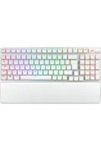 ASUS ROG Strix Scope II 96 Wireless klávesnice Hraní USB + RF Wireless + Bluetooth QWERTZ Německý Bílá Obrázok pre ASUS ROG Strix Scope II 96 Wireless klávesnice Hraní USB + RF Wireless + Bluetooth QWERTZ Německý Bílá