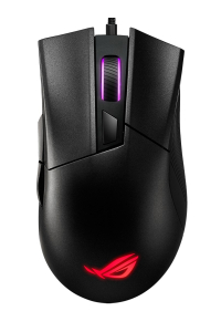 ASUS ROG Gladius II Core myš Hraní Pro praváky USB Typ-A Optický 6200 DPI Obrázok pre ASUS ROG Gladius II Core myš Hraní Pro praváky USB Typ-A Optický 6200 DPI