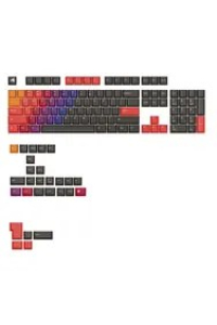 Obrázok pre Glorious GPBT Gradient Keycaps, ANSI Layout (US), PBT, Dye-Sub - Celestial Fire