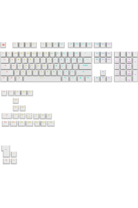 Obrázok pre Glorious GPBT Backlit Keycaps, ANSI Layout (US), PBT, Dye-Sub - White