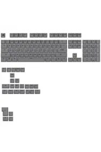 Glorious GPBT Basics Keycaps, ANSI Layout (US), PBT, Dye-Sub - Armor Grey Obrázok pre Glorious GPBT Basics Keycaps, ANSI Layout (US), PBT, Dye-Sub - Armor Grey