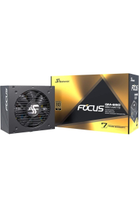 Obrázok pre Seasonic Focus G12 GM napájecí zdroj 850 W 20+4 pin ATX ATX Černá