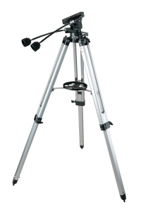 Celestron 93607 stativ Univerzální 3 noha/nohy Černá, Stříbrná Obrázok pre Celestron 93607 stativ Univerzální 3 noha/nohy Černá, Stříbrná