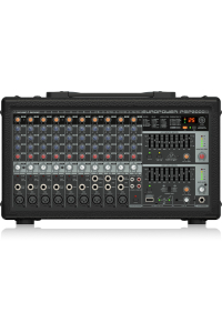 Behringer PMP2000D audio mixér 14 kanály/kanálů Černá Obrázok pre Behringer PMP2000D audio mixér 14 kanály/kanálů Černá