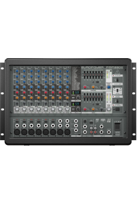 Behringer PMP1680S audio mixér 10 kanály/kanálů 10 - 200000 Hz Černá Obrázok pre Behringer PMP1680S audio mixér 10 kanály/kanálů 10 - 200000 Hz Černá