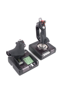 Obrázok pre Logitech G 945-000003 herní ovladač Černá USB Flight Sim Analogový/digitální PC