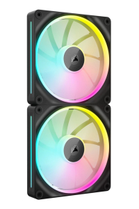 Corsair CO-9051028-WW Chladicí systém pro počítač Počítačová skříň Ventilátor 14 cm Černá 2 kusů Obrázok pre Corsair CO-9051028-WW Chladicí systém pro počítač Počítačová skříň Ventilátor 14 cm Černá 2 kusů