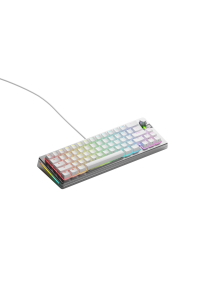 Glorious Gaming GMMK 3 PRO 65% Prebuilt klávesnice Hraní USB QWERTY Americká angličtina Stříbrná Obrázok pre Glorious Gaming GMMK 3 PRO 65% Prebuilt klávesnice Hraní USB QWERTY Americká angličtina Stříbrná