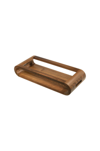 Double-sided walnut wood tray Artelegno VASD - 37 cm Obrázok pre Double-sided walnut wood tray Artelegno VASD - 37 cm