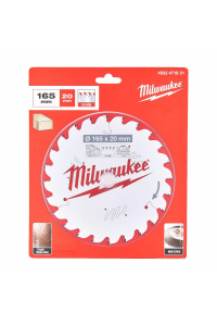 Obrázok pre MILWAUKEE CIRCULAR SAW BLADE 165x20x1.6x40T