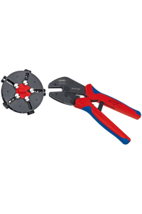 Obrázok pre Knipex 97 33 02 krimpovací kleště Modrá, Červená