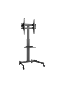 Mobile TV Mount - Stand with Shelf Obrázok pre Mobile TV Mount - Stand with Shelf