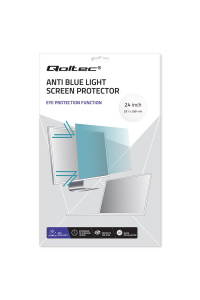 Obrázok pre Qoltec 51076 Filtr proti modrému světlu 24