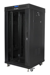 Obrázok pre Lanberg FF01-6622-12BL rack 22U Volně stojící rack Černá