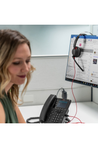 HP Poly Monaurální headset Poly Blackwire 5210 USB-C + 3,5mm konektor + adaptér USB-C/A (sada) Obrázok pre HP Poly Monaurální headset Poly Blackwire 5210 USB-C + 3,5mm konektor + adaptér USB-C/A (sada)