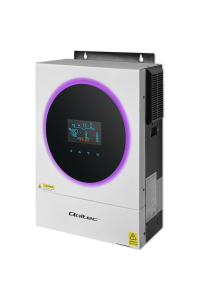 Obrázok pre Qoltec 53874 Hybridní solární invertor mimo síť 4kVA| 4kW | 120A | MPPT | LCD | Wi-Fi | BMS | Sinus