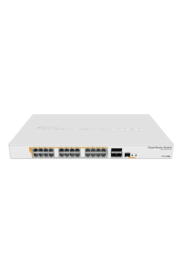Obrázok pre Mikrotik CRS328-24P-4S+RM síťový přepínač Řízený L2/L3 Gigabit Ethernet (10/100/1000) Podpora napájení po Ethernetu (PoE) 1U Bílá