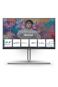 Obrázok pre AOC U3 U32U3CV počítačový monitor 80 cm (31.5