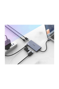 UNITEK uHUB S7 USB 3.2 Gen 1 (3.1 Gen 1) Type-C Šedá Obrázok pre UNITEK uHUB S7 USB 3.2 Gen 1 (3.1 Gen 1) Type-C Šedá