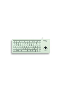 CHERRY XS Trackball klávesnice Univerzální USB QWERTZ Německý Šedá Obrázok pre CHERRY XS Trackball klávesnice Univerzální USB QWERTZ Německý Šedá