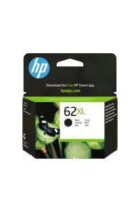 HP 62 XL Černá originální inkoustová kazeta s vysokou výtěžností Obrázok pre HP 62 XL Černá originální inkoustová kazeta s vysokou výtěžností