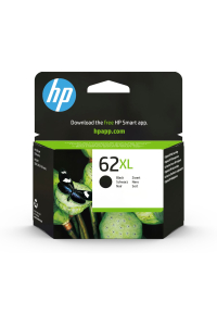 HP 62 XL Černá originální inkoustová kazeta s vysokou výtěžností Obrázok pre HP 62 XL Černá originální inkoustová kazeta s vysokou výtěžností