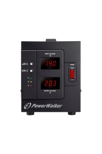 Obrázok pre PowerWalker AVR 2000 SIV FR regulátor napětí 2 AC zásuvky / AC zásuvek 110 - 280 V Černá