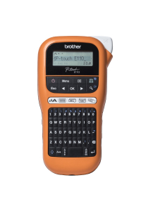 Obrázok pre Brother PT-E110 tiskárna štítků Tepelný přenos 180 x 180 DPI 20 mm/s HGe/TZe QWERTY