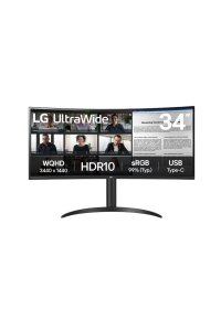 LG 34WR55QK-B počítačový monitor 86,4 cm (34 Obrázok pre LG 34WR55QK-B počítačový monitor 86,4 cm (34