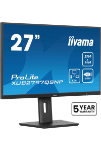iiyama ProLite XUB2797QSNP-B1 počítačový monitor 68,6 cm (27 Obrázok pre iiyama ProLite XUB2797QSNP-B1 počítačový monitor 68,6 cm (27