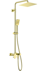 Obrázok pre Shower head with bathtub mixer - movable spout