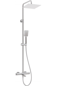 Obrázok pre Rain shower with thermostatic bathtub faucet