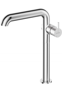 Obrázok pre Tall washbasin mixer with rectangular spout