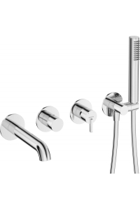 Obrázok pre Concealed bath mixer with shower set