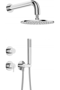 Obrázok pre Concealed shower set with overhead shower