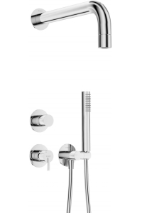 Obrázok pre Concealed shower set with hand shower