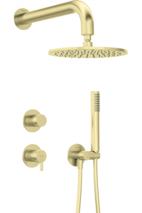 Concealed shower set with overhead shower Obrázok pre Concealed shower set with overhead shower