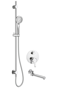 Obrázok pre Concealed shower set with bath spout