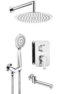 Obrázok pre Concealed shower set with bath spout