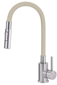 Kitchen faucet with bent spout - 2 types of spray Obrázok pre Kitchen faucet with bent spout - 2 types of spray