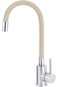 Kitchen faucet with bent spout Obrázok pre Kitchen faucet with bent spout