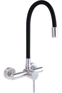 Obrázok pre Wall-mounted kitchen faucet with bent spout