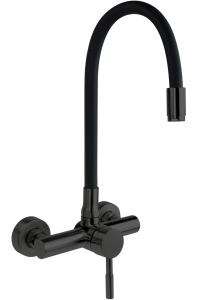 Obrázok pre Wall-mounted kitchen faucet with bent spout