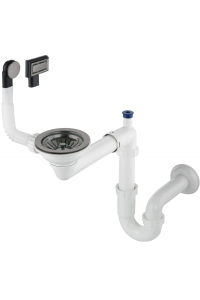 Obrázok pre Siphon for 1-bowl granite sink - Space-Saver