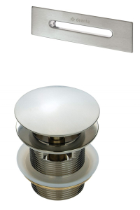 Bathtub accessories set - stopper and overflow Obrázok pre Bathtub accessories set - stopper and overflow