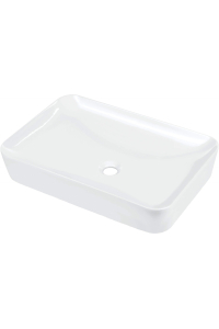 Ceramic countertop washbasin - 60x40 cm Obrázok pre Ceramic countertop washbasin - 60x40 cm