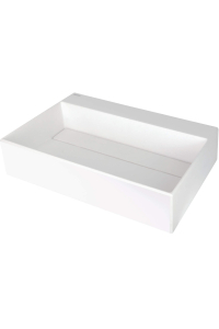 Granite countertop washbasin with a place for a tap - with a grille Obrázok pre Granite countertop washbasin with a place for a tap - with a grille