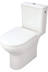 Obrázok pre Compact toilet bowl rimless