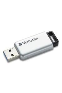 Verbatim Secure Pro USB paměť 16 GB USB Typ-A 3.2 Gen 1 (3.1 Gen 1) Stříbrná Obrázok pre Verbatim Secure Pro USB paměť 16 GB USB Typ-A 3.2 Gen 1 (3.1 Gen 1) Stříbrná
